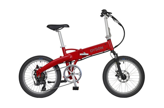 Dyson 20" Folding E-Bike, Red | Electric Bikes Brisbane