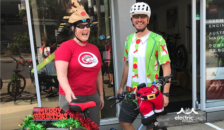 Electric Bikes Brisbane Owners Club Christmas ride