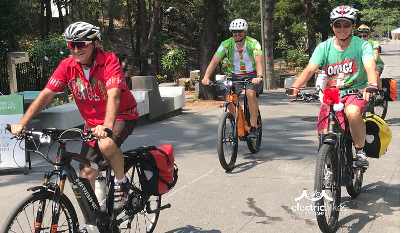 Electric Bikes Brisbane Owners Club Christmas Ride