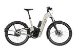 Riese & Muller Homage5 GT Rohloff EBike, Warm Silver w ABS Pannier Rack Powermore | Electric Bikes Brisbane