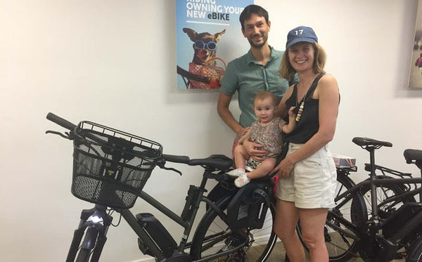 Family buying an electric bike | Electric Bikes Brisbane