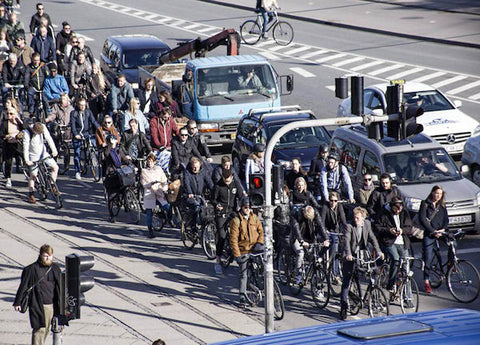 Cycle commuting Copenhagen