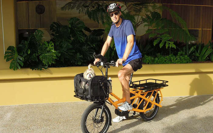 Peter’s Tern GSD cargo electric bike: making music in Brisbane