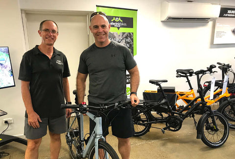 Michael with his Orbea Gain F30 ebike