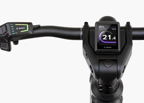 Riese & Muller Charger4 GT Vario 750Wh ebike| EBike cockpit| Electric Bikes Brisbane