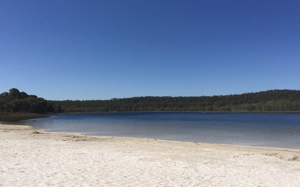 Stradbroke Island: 2-Days Bikepacking by eBike, Brown Lake