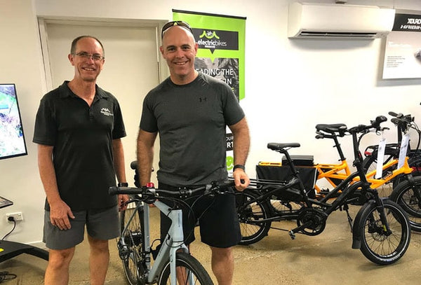 Man buying an electric bike | Electric Bikes Brisbane