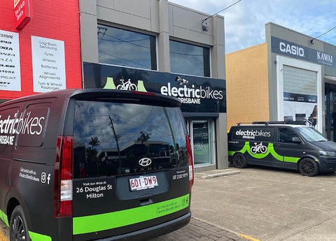 EBB Delivery Fleet | Electric Bikes Brisbane