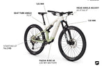 Focus Vam2 SL EMTB , Geometry Electric Bikes Brisbane