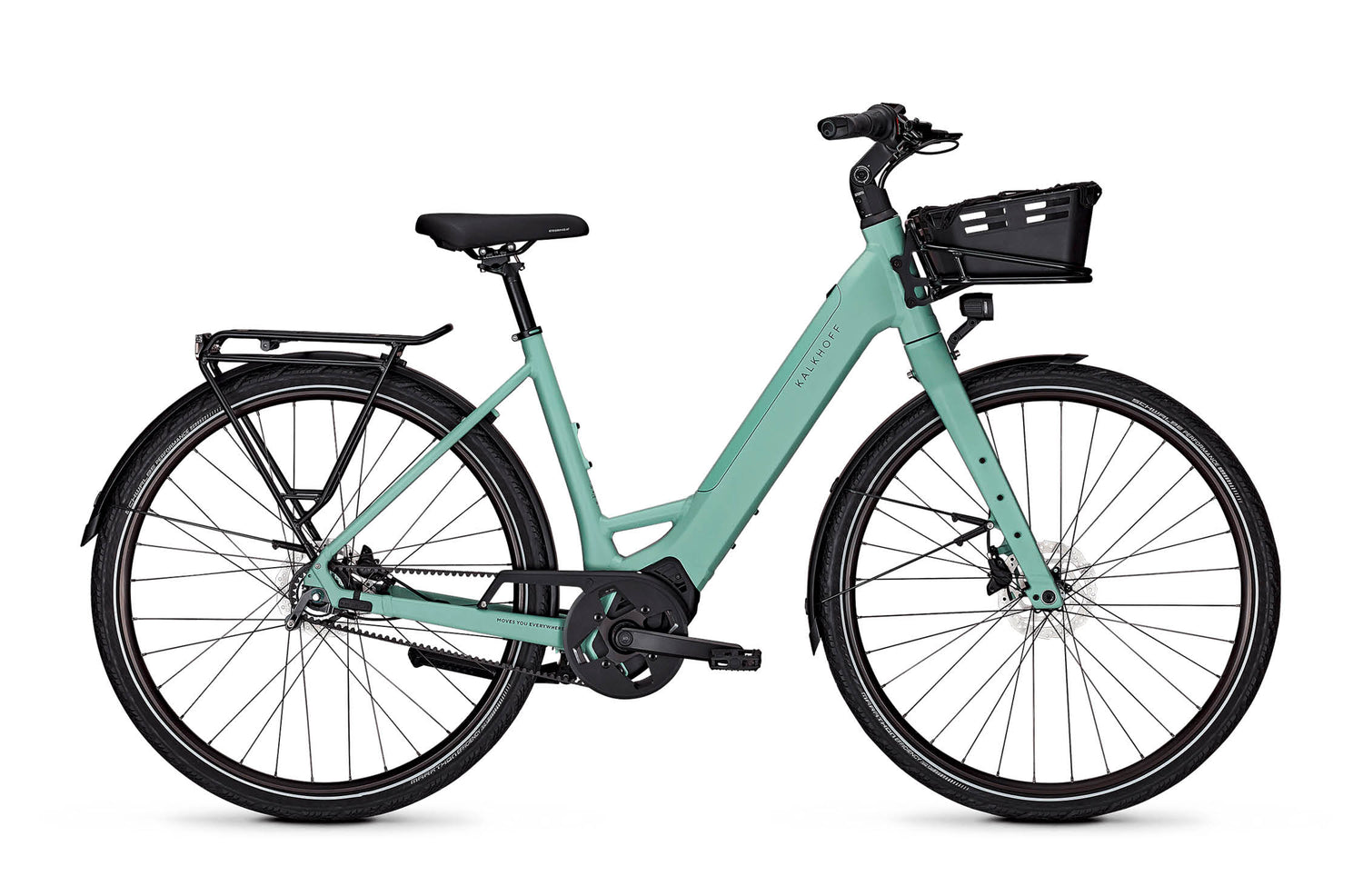 Kalkhoff Image L.B Adv Wa, Sage | Light EBike | Electric Bikes Brisbane
