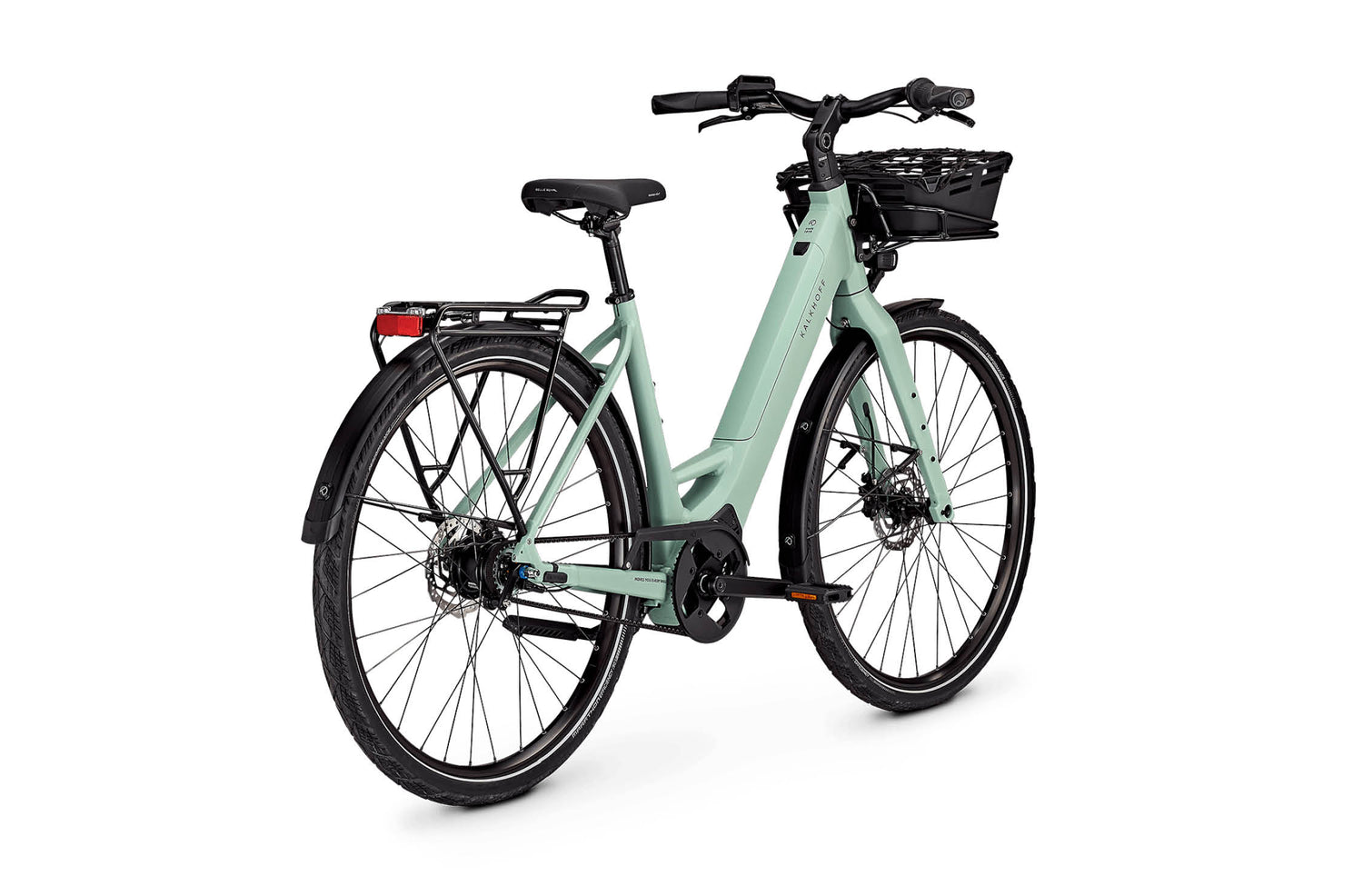 Kalkhoff Image L.B Adv Wa, Sage | Rear View | Electric Bikes Brisbane