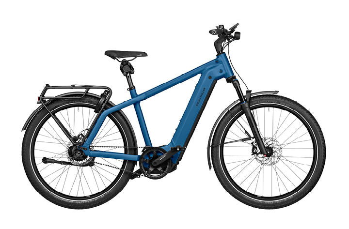 Riese & Muller Charger4 GT Rohloff EBike, Petrol Blue | Electric Bikes Brisbane