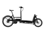 Riese & Muller Transporter2 65 Cargo EBike, Black with Boards EBike | Electric Bikes Brisbane