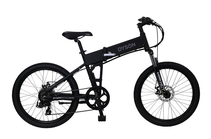 Dyson Adventure 24" Electric Bike, Black | Folding  EBike | Electric Bikes Brisbane