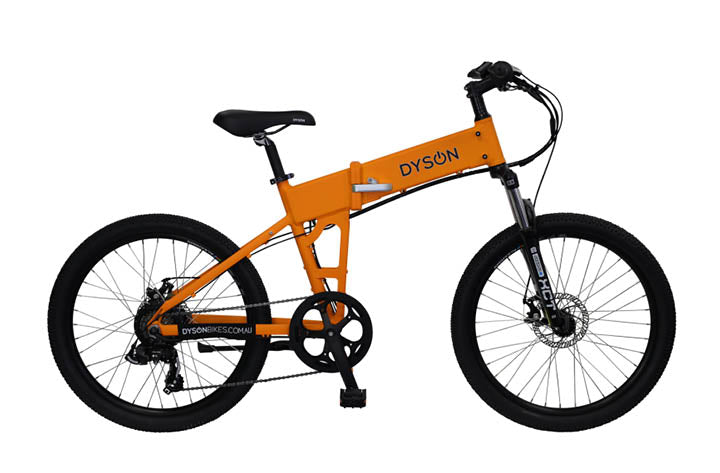 Dyson Adventure 24" Electric Bike, Orange | Folding  EBike | Electric Bikes Brisbane
