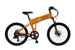 Dyson Adventure 24" Electric Bike, Orange | Folding  EBike | Electric Bikes Brisbane