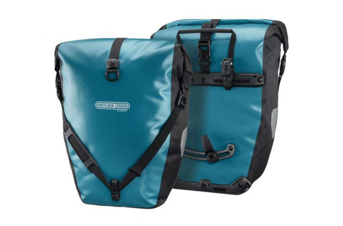 Ortlieb Back Roller Classic Panniers QL2.1 - Petrol/Black for EBike | Electric Bikes Brisbane