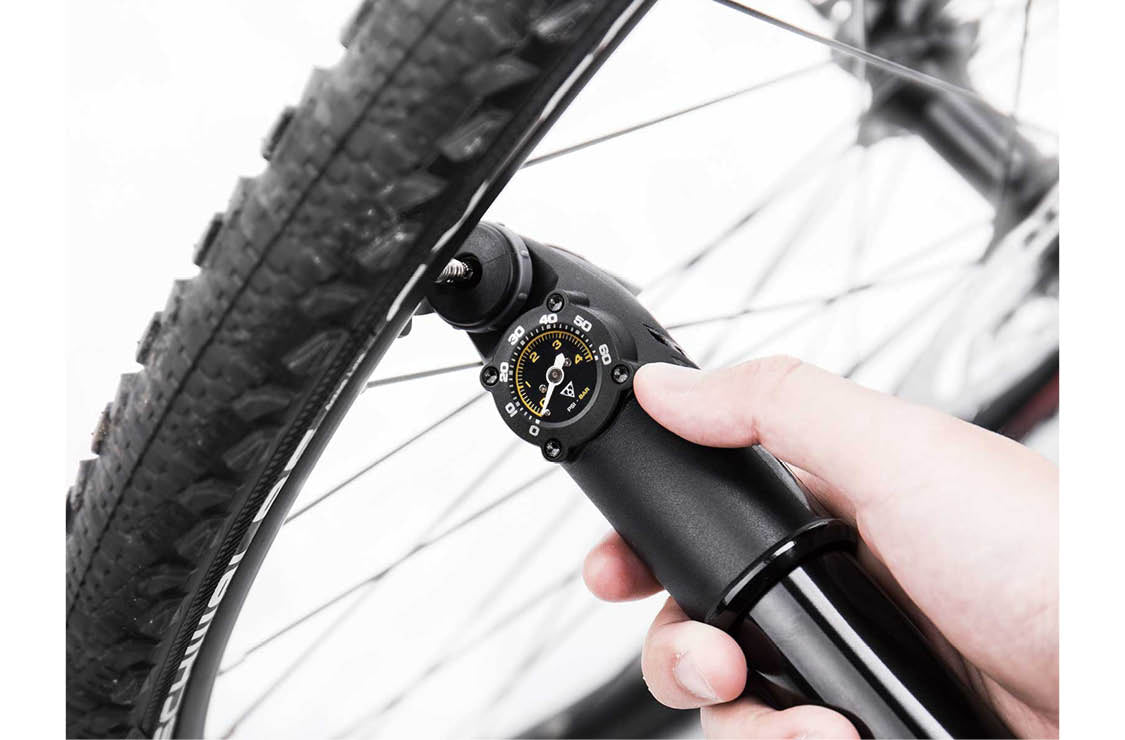 Topeak Mountain TT G| High Volume eBike Pump| Electric Bikes Brisbane 