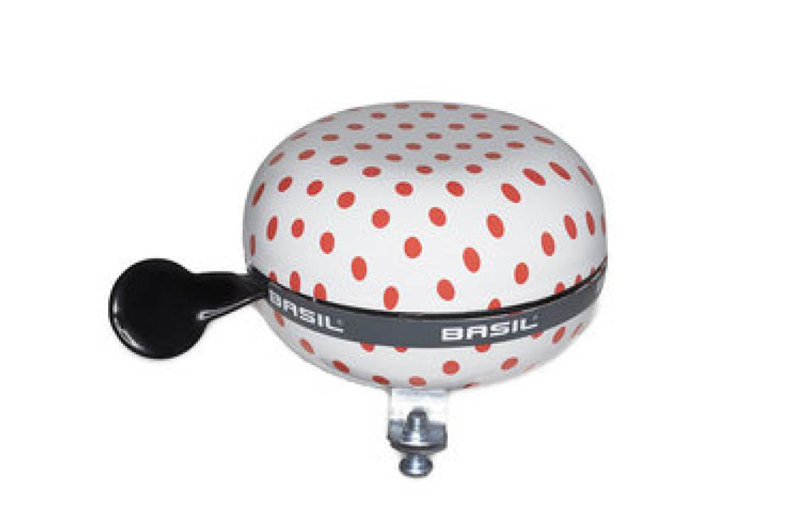 Basil Polkadot Big Bell 80mm | eBike Bell | Electric Bikes Brisbane