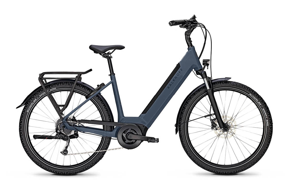 Kalkhoff Entice 3.B Move Wa 625Wh eBIke, StoneBlue | Electric Bikes Brisbane