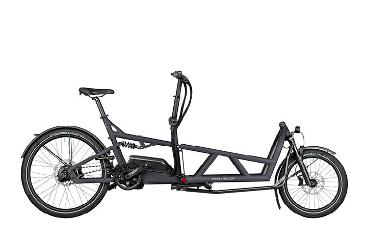 Riese & Muller Load4 60 Rohloff EBike, Coal | Electric Bikes Brisbane
