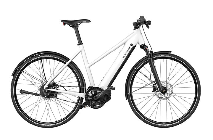 Riese & Muller Roadster4 Mixte Vario, White| Electric Bikes Brisbane