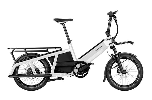 Riese & Muller Multitinker Vario EBike, White/Black | Electric Bikes Brisbane