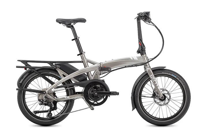 Tern Vektron S10 Folding EBike, Silver | Electric Bikes Brisbane