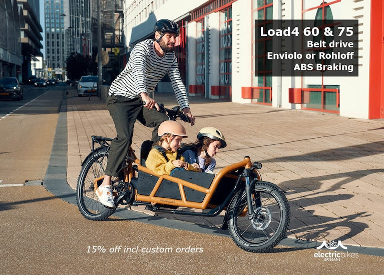 Riese & Muller Load4 75 with two kids